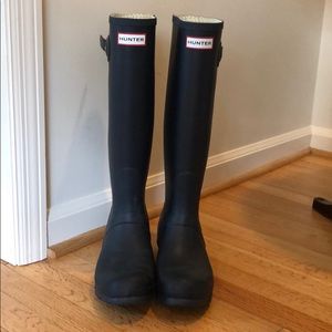 HUNTER RAIN BOOTS TALL